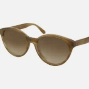 Tods LIGHT BROWN STRIPE Women's TO0147 Brown Gradient Tortoise Shell Sunglasses